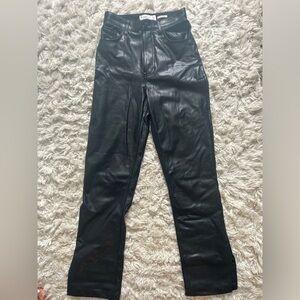 Abercrombie Leather Pants
